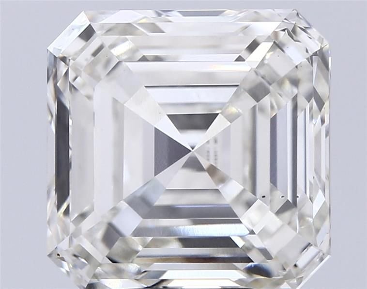 7.05ct G VS1 Rare Carat Ideal Cut Asscher Lab Grown Diamond