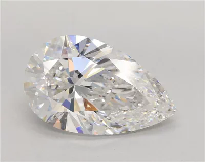 10.05ct E VS1 Rare Carat Ideal Cut Pear Lab Grown Diamond