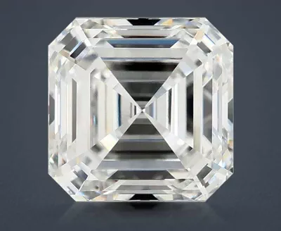 2.05ct E VVS2 Rare Carat Ideal Cut Asscher Lab Grown Diamond