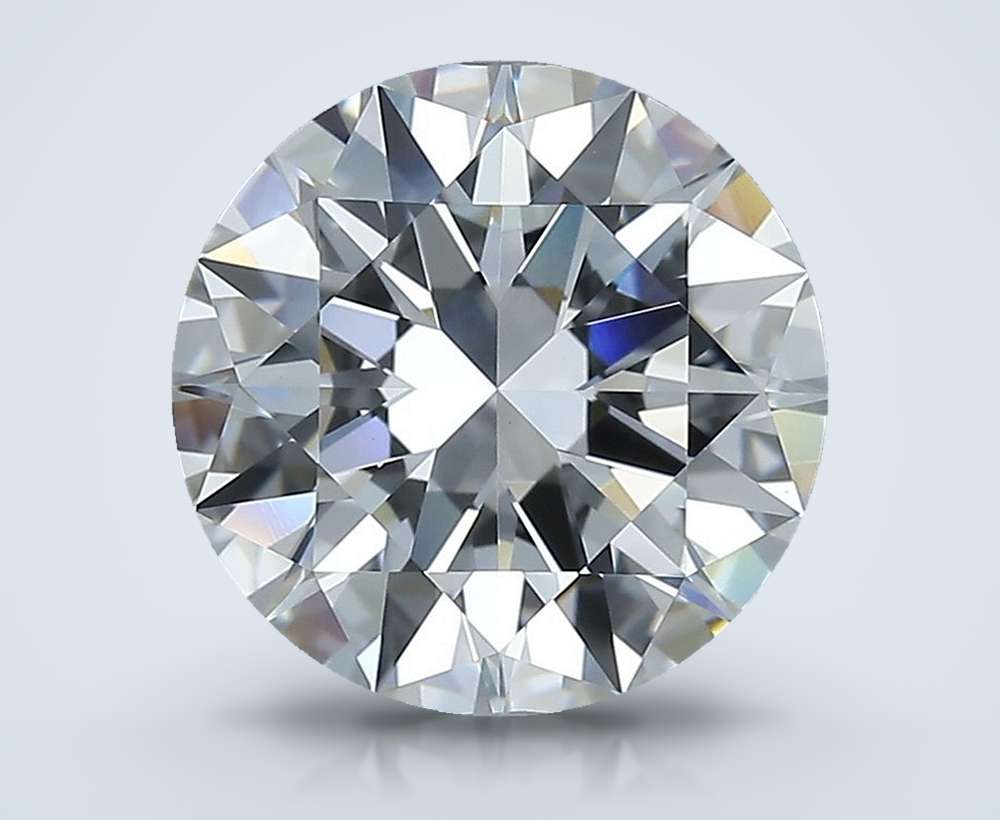 3.80ct F VS1 Excellent Cut Round Diamond