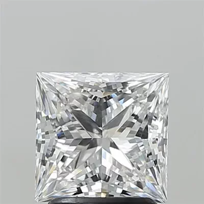 2.01ct E VS1 Rare Carat Ideal Cut Princess Lab Grown Diamond