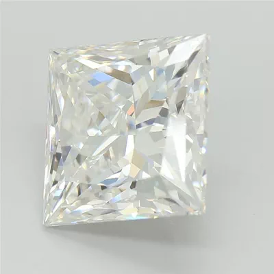 3.92ct E VS1 Rare Carat Ideal Cut Princess Lab Grown Diamond