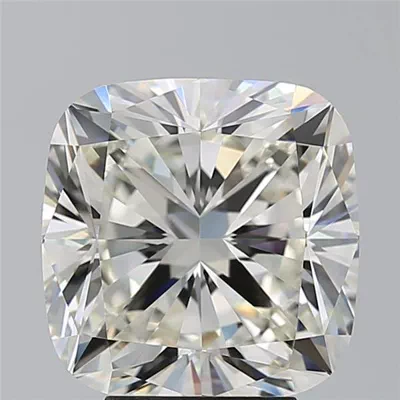 5.04ct J VS1 Rare Carat Ideal Cut Cushion Diamond
