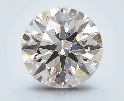 2.84ct E VS2 Rare Carat Ideal Cut Round Lab Grown Diamond