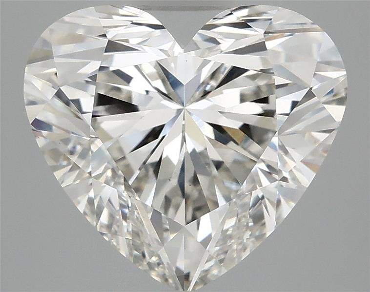 5.10ct G VS1 Rare Carat Ideal Cut Heart Lab Grown Diamond