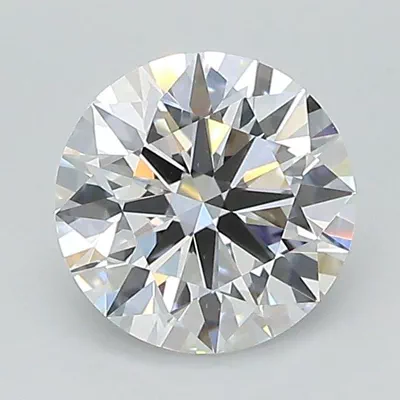 1.32ct D VS1 Rare Carat Ideal Cut Round Lab Grown Diamond