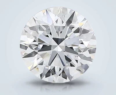 3.09ct G IF Excellent Cut Round Lab Grown Diamond