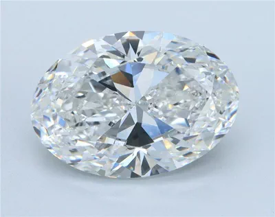 5.01ct E VS2 Rare Carat Ideal Cut Oval Lab Grown Diamond