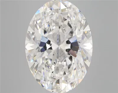 9.26ct E SI1 Rare Carat Ideal Cut Oval Lab Grown Diamond