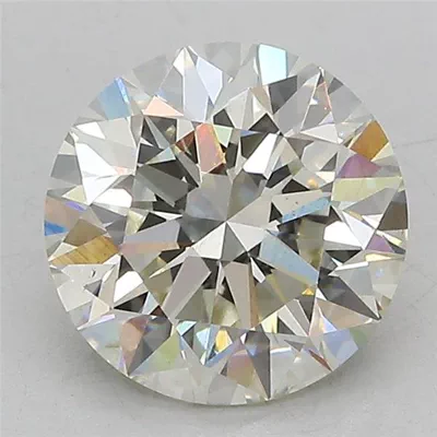 2.70ct I VS2 Excellent Cut Round Lab Grown Diamond