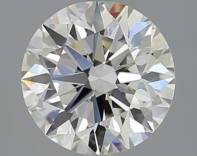 2.50ct K VS1 Rare Carat Ideal Cut Round Diamond