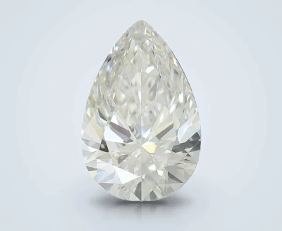5.63ct F VS1 Rare Carat Ideal Cut Pear Lab Grown Diamond