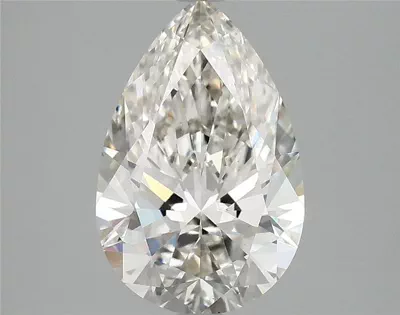 2.56ct H VS1 Rare Carat Ideal Cut Pear Lab Grown Diamond