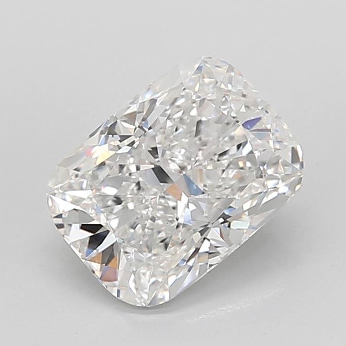 3.06ct E VS1 Rare Carat Ideal Cut Cushion Lab Grown Diamond