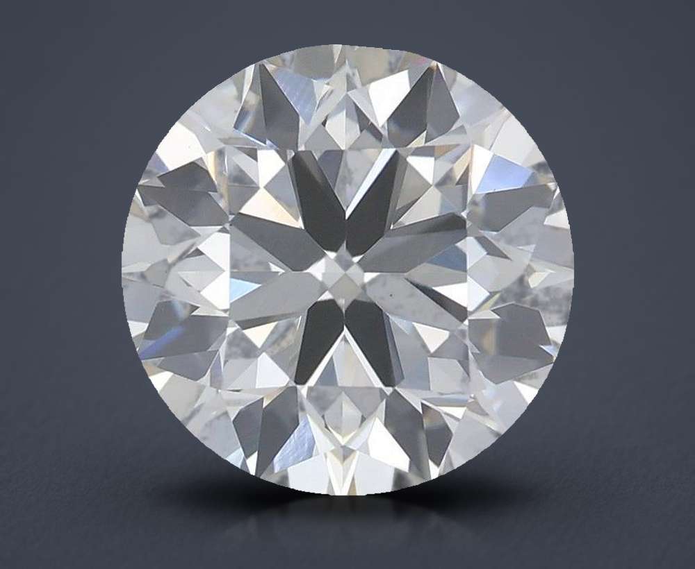 3.01ct I VS1 Rare Carat Ideal Cut Round Lab Grown Diamond