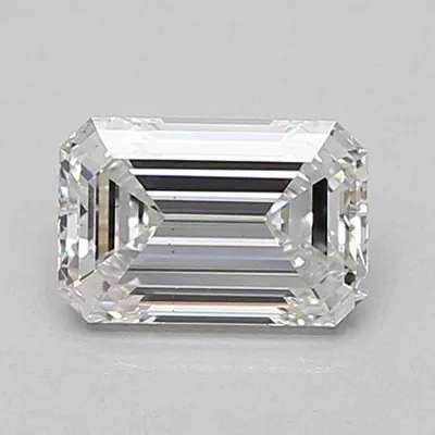 1.01ct E VS2 Excellent Cut Emerald Lab Grown Diamond