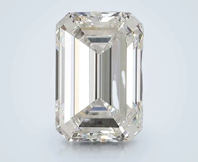 3.51ct F VS1 Rare Carat Ideal Cut Emerald Lab Grown Diamond