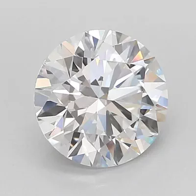 2.03ct D VVS2 Rare Carat Ideal Cut Round Lab Grown Diamond