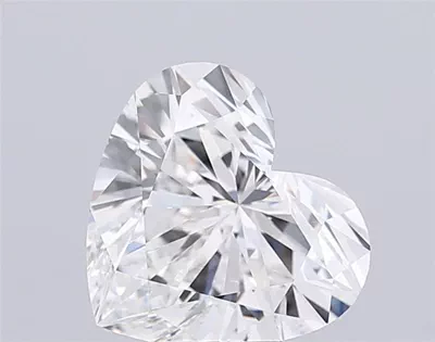 6.07ct E VVS2 Rare Carat Ideal Cut Heart Lab Grown Diamond