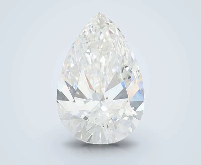 6.25ct F VVS2 Rare Carat Ideal Cut Pear Lab Grown Diamond