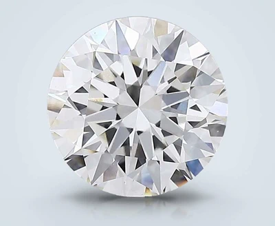 4.04ct H VVS2 Rare Carat Ideal Cut Round Lab Grown Diamond