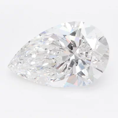 2.30ct E VVS1 Rare Carat Ideal Cut Pear Lab Grown Diamond