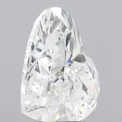 8.09ct F VVS2 Rare Carat Ideal Cut Heart Lab Grown Diamond