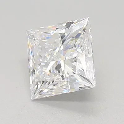 1.04ct E IF Rare Carat Ideal Cut Princess Lab Grown Diamond