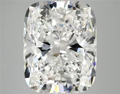9.76ct F VVS2 Rare Carat Ideal Cut Cushion Lab Grown Diamond