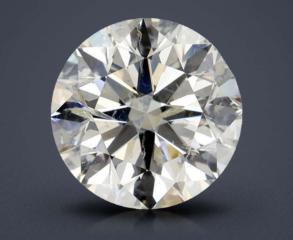 3.56ct I SI2 Excellent Cut Round Diamond