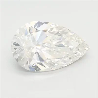 4.09ct G VS1 Rare Carat Ideal Cut Pear Lab Grown Diamond