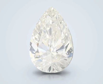 4.09ct G VS1 Rare Carat Ideal Cut Pear Lab Grown Diamond