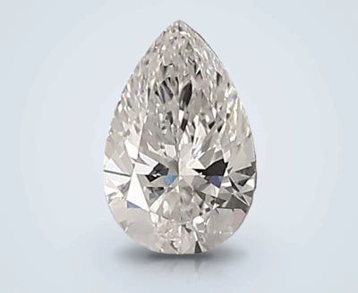 0.75ct D VVS1 Rare Carat Ideal Cut Pear Lab Grown Diamond