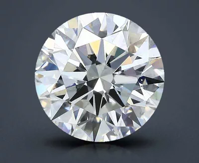 3.08ct J VS2 Rare Carat Ideal Cut Round Diamond
