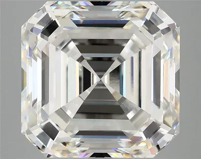 8.00ct G VS1 Rare Carat Ideal Cut Asscher Lab Grown Diamond