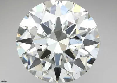 3.01ct I SI1 Excellent Cut Round Diamond