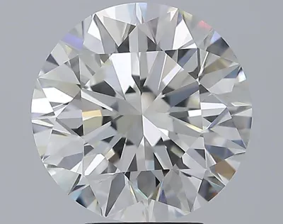 5.01ct H VS1 Rare Carat Ideal Cut Round Diamond