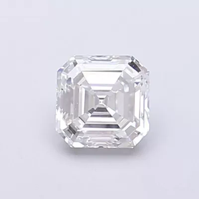 0.57ct D VVS2 Rare Carat Ideal Cut Asscher Lab Grown Diamond