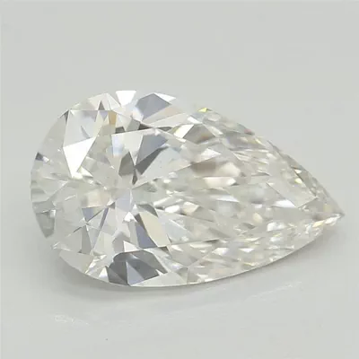 1.09ct F VS1 Rare Carat Ideal Cut Pear Lab Grown Diamond