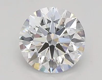 0.86ct D VVS2 Rare Carat Ideal Cut Round Lab Grown Diamond