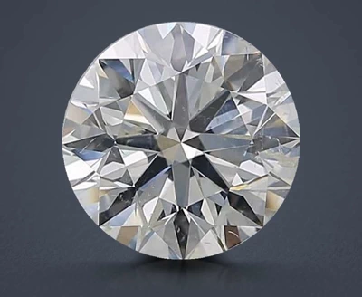 3.01ct I SI2 Rare Carat Ideal Cut Round Diamond