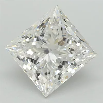 2.08ct E VS2 Rare Carat Ideal Cut Princess Lab Grown Diamond