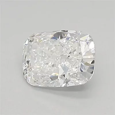 0.63ct D VVS2 Rare Carat Ideal Cut Cushion Lab Grown Diamond