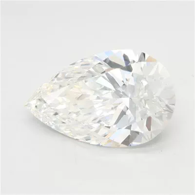 4.56ct F VVS2 Rare Carat Ideal Cut Pear Lab Grown Diamond