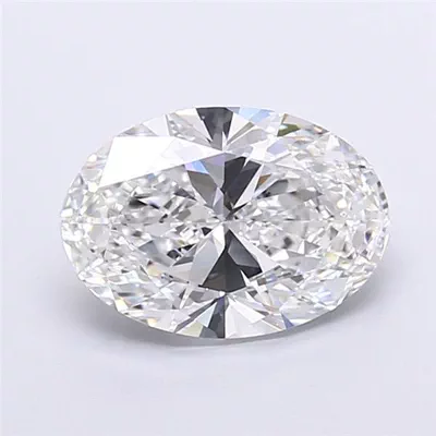 1.01ct D VS1 Rare Carat Ideal Cut Oval Lab Grown Diamond