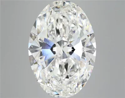 11.65ct F VVS2 Rare Carat Ideal Cut Oval Lab Grown Diamond