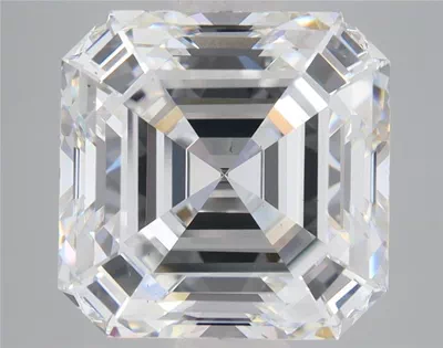 7.09ct E VS2 Rare Carat Ideal Cut Asscher Lab Grown Diamond
