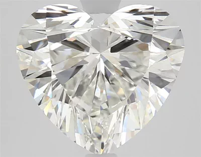 2.81ct I VS1 Rare Carat Ideal Cut Heart Diamond