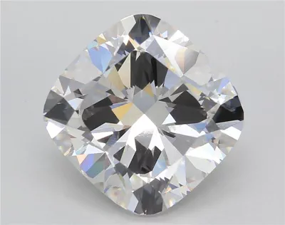 12.04ct F VVS2 Rare Carat Ideal Cut Cushion Lab Grown Diamond