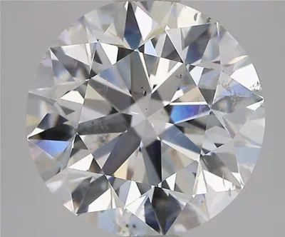 3.02ct F SI2 Excellent Cut Round Diamond